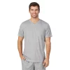 Men's Cuddl Duds® Far-Infrared Enhance V-Neck Sleep Tee -Clearance Sales Store 4015603 Gray Heather