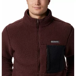 Men's Columbia Mountainside Heavyweight Fleece Zip-Front Jacket -Clearance Sales Store 4217516 ALT3