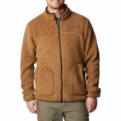 Men's Columbia Rugged Ridge II Sherpa Fleece Jacket -Clearance Sales Store 4217685 Delta