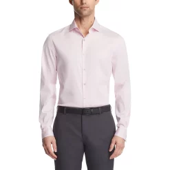 Men's Van Heusen Slim-Fit Stain Shield Spread-Collar Dress Shirt -Clearance Sales Store 4227399 ALT
