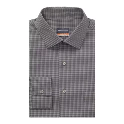Men's Van Heusen Regular-Fit Stain Shield Spread-Collar Dress Shirt -Clearance Sales Store 4227846 Cyber Grey