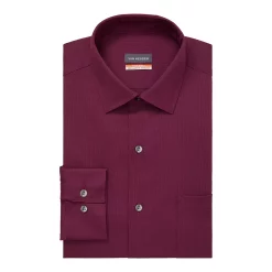 Men's Van Heusen Regular-Fit Stain Shield Spread-Collar Dress Shirt -Clearance Sales Store 4227846 Grenadine