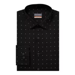 Men's Van Heusen Regular-Fit Stain Shield Spread-Collar Dress Shirt -Clearance Sales Store 4227846 Night Sky