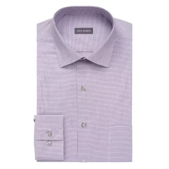 Men's Van Heusen Regular-Fit Stain Shield Spread-Collar Dress Shirt -Clearance Sales Store 4227846 Plum