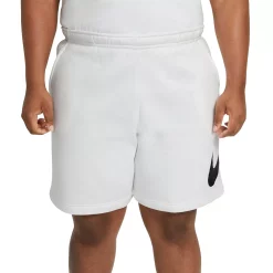 Big & Tall Nike Club Fleece Shorts -Clearance Sales Store 4241871 White