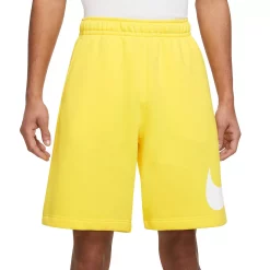 Big & Tall Nike Club Fleece Shorts -Clearance Sales Store 4241871 Yellow Strike