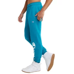 Men's Champion® Powerblend Graphic Fleece Joggers -Clearance Sales Store 4266361 ALT2