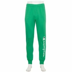 Men's Champion® Powerblend Graphic Fleece Joggers -Clearance Sales Store 4266361 Green Vine