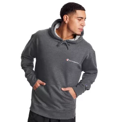 Men's Champion® Powerblend Fleece Hoodie -Clearance Sales Store 4266370 Granite He