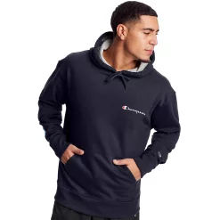 Men's Champion® Powerblend Fleece Hoodie -Clearance Sales Store 4266370 Navy