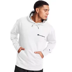 Men's Champion® Powerblend Fleece Hoodie -Clearance Sales Store 4266370 White