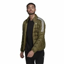 Men's adidas Core Down Jacket -Clearance Sales Store 4323216 Focus Olive
