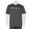 Big & Tall Champion® Modern-Fit Logo Tee -Clearance Sales Store 4397460 Charcoal