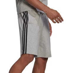 Men's adidas 3-Stripe Jersey Shorts -Clearance Sales Store 4485657 ALT2