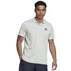Men's adidas Design to Move Polo -Clearance Sales Store 4486163 Linen Green