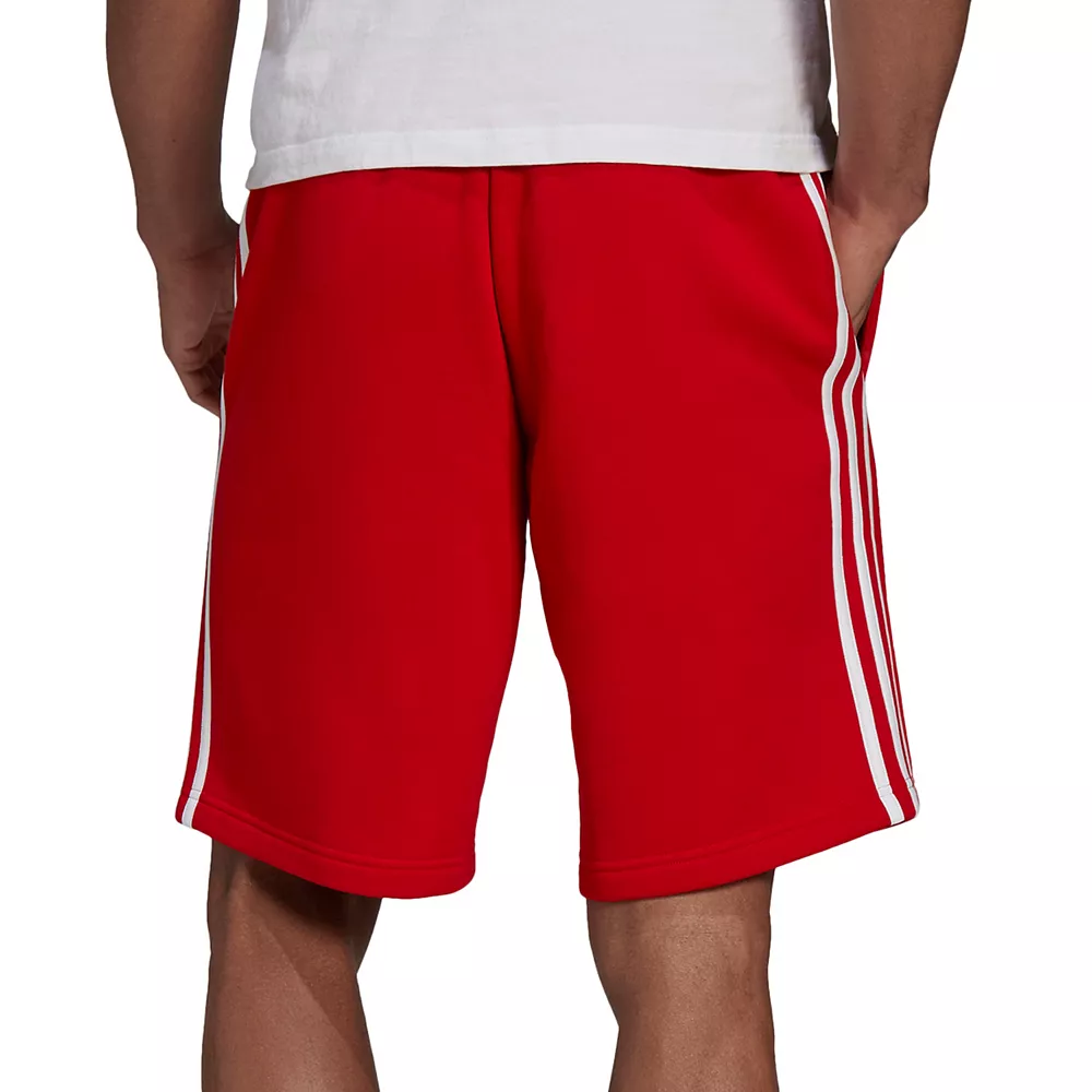 Men's adidas 3-Stripe Fleece Shorts 9 Men's adidas 3-Stripe Fleece Shorts - Image 7