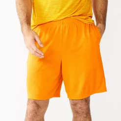 Men's Tek Gear® Mesh Shorts -Clearance Sales Store 4632125 Orange Extreme