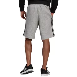 Big & Tall adidas 3-Stripe Fleece Shorts -Clearance Sales Store 4650226 ALT