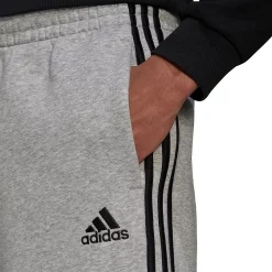 Big & Tall adidas 3-Stripe Fleece Shorts -Clearance Sales Store 4650226 ALT3