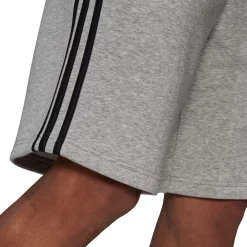 Big & Tall adidas 3-Stripe Fleece Shorts -Clearance Sales Store 4650226 ALT4