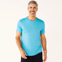 Men's Tek Gear® Core Dry Tek Tee -Clearance Sales Store 4671350 Aussie Blue Aqua