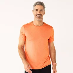 Men's Tek Gear® Core Dry Tek Tee -Clearance Sales Store 4671350 Flame Yellow Melon