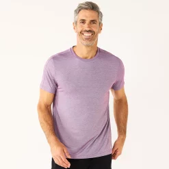 Men's Tek Gear® Core Dry Tek Tee -Clearance Sales Store 4671350 Ruby Purple