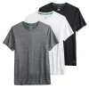Men's Tek Gear® 3-Pack Dry Tek Tees -Clearance Sales Store 4790768 White Black Light Gray