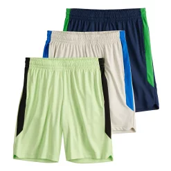 Men's Tek Gear® 3-Pack Dry Tek Shorts -Clearance Sales Store 4840108 Green Navy Sahara Wind