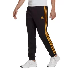 Men's adidas Essentials Fleece Jogger -Clearance Sales Store 4882606 Black Semi Solar Gold