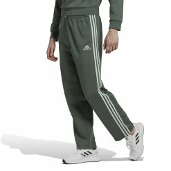 Men's adidas Essentials Fleece Pants 12 Men's adidas Essentials Fleece Pants -Clearance Sales Store 4882608 Green Oxide Linen
