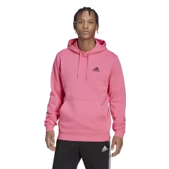 Men's adidas Feel Cozy Pullover Fleece Hoodie -Clearance Sales Store 4882714 Pulse Magenta