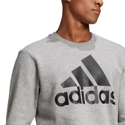 Men's adidas Badge of Sport Fleece Sweatshirt 12 Men's adidas Badge of Sport Fleece Sweatshirt -Clearance Sales Store 4883074 ALT2