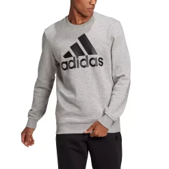 Men's adidas Badge of Sport Fleece Sweatshirt 15 Men's adidas Badge of Sport Fleece Sweatshirt -Clearance Sales Store 4883074 ALT5