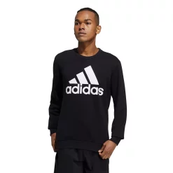 Men's adidas Badge of Sport Fleece Sweatshirt 11 Men's adidas Badge of Sport Fleece Sweatshirt -Clearance Sales Store 4883074 Black White