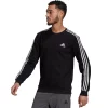 Men's adidas Essential Fleece Crew Sweatshirt 2 Men's adidas Essential Fleece Crew Sweatshirt -Clearance Sales Store 4884390 Black White