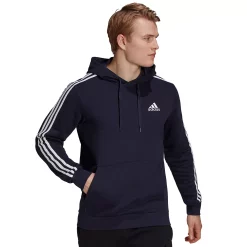 Men's adidas Essential Pullover Hoodie -Clearance Sales Store 4884595 Legend Ink White