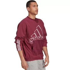Men's adidas Brand Love Polar Fleece Sweatshirt -Clearance Sales Store 4884597 ALT2