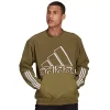 Men's adidas Brand Love Polar Fleece Sweatshirt 2 Men's adidas Brand Love Polar Fleece Sweatshirt -Clearance Sales Store 4884597 Focus Olive White