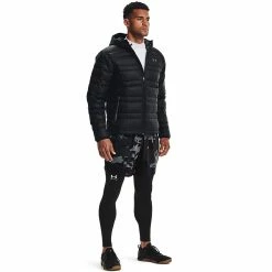 Men's Under Armour Down Hooded Jacket -Clearance Sales Store 4886686 ALT3