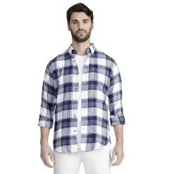 Big & Tall IZOD Classic-Fit Plaid Flannel Button-Down Shirt -Clearance Sales Store 4921478 Magnet