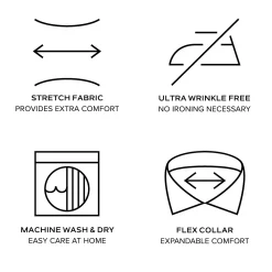 Men's Van Heusen Ultra Wrinkle-Free Regular-Fit Dress Shirt -Clearance Sales Store 4933454 ALT99