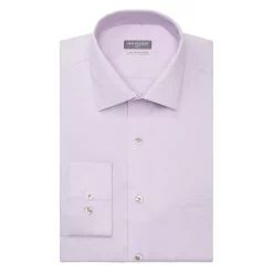 Men's Van Heusen Ultra Wrinkle-Free Regular-Fit Dress Shirt -Clearance Sales Store 4933454 Lavender