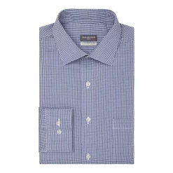 Men's Van Heusen Ultra Wrinkle-Free Regular-Fit Dress Shirt -Clearance Sales Store 4933454 New Navy