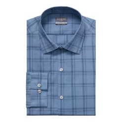 Men's Van Heusen Ultra Wrinkle-Free Slim-Fit Dress Shirt -Clearance Sales Store 4933844 Cadet Blue