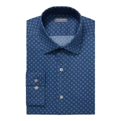Men's Van Heusen Ultra Wrinkle-Free Slim-Fit Dress Shirt -Clearance Sales Store 4933844 Military Blue
