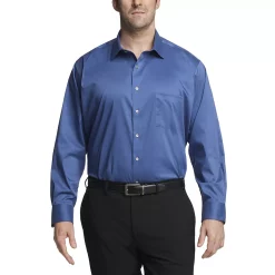 Big & Tall Van Heusen Ultra Wrinkle-Free Stretch Dress Shirt -Clearance Sales Store 4935935 ALT