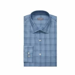 Big & Tall Van Heusen Ultra Wrinkle-Free Stretch Dress Shirt -Clearance Sales Store 4935935 Cadet Blue