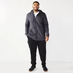Big & Tall Tek Gear® Ultra Soft Fleece Hoodie -Clearance Sales Store 4957647 ALT2