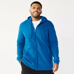 Big & Tall Tek Gear® Ultra Soft Fleece Hoodie -Clearance Sales Store 4957647 Elegant Blue